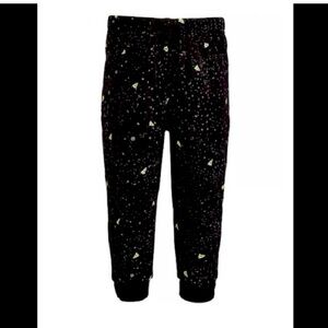 NWT Black Starry Celestial Joggers